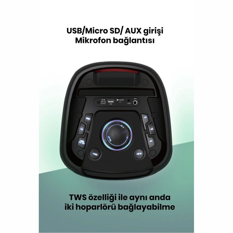 Goldmaster Neon X90 Dj Box Bluetooth Hoparlör