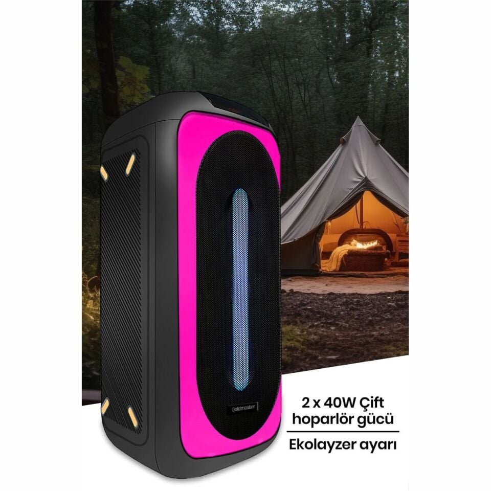 Goldmaster Neon X90 Dj Box Bluetooth Hoparlör