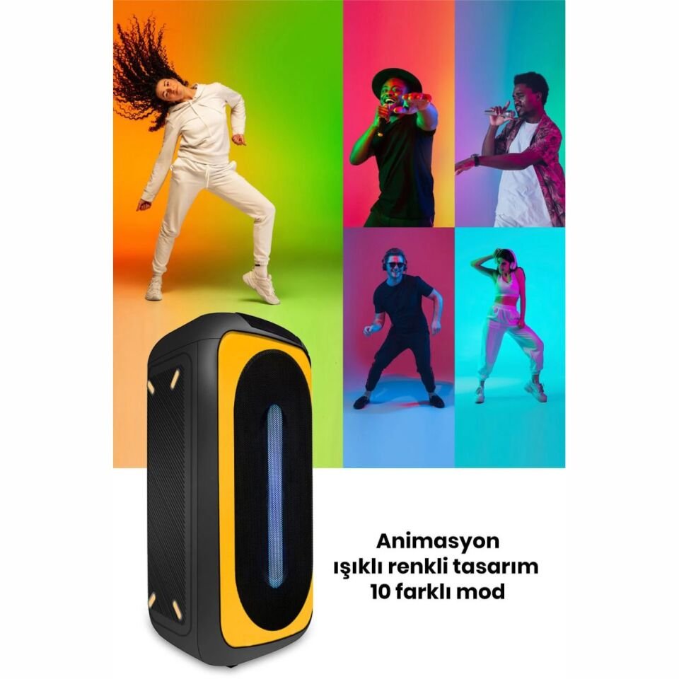 Goldmaster Neon X90 Dj Box Bluetooth Hoparlör