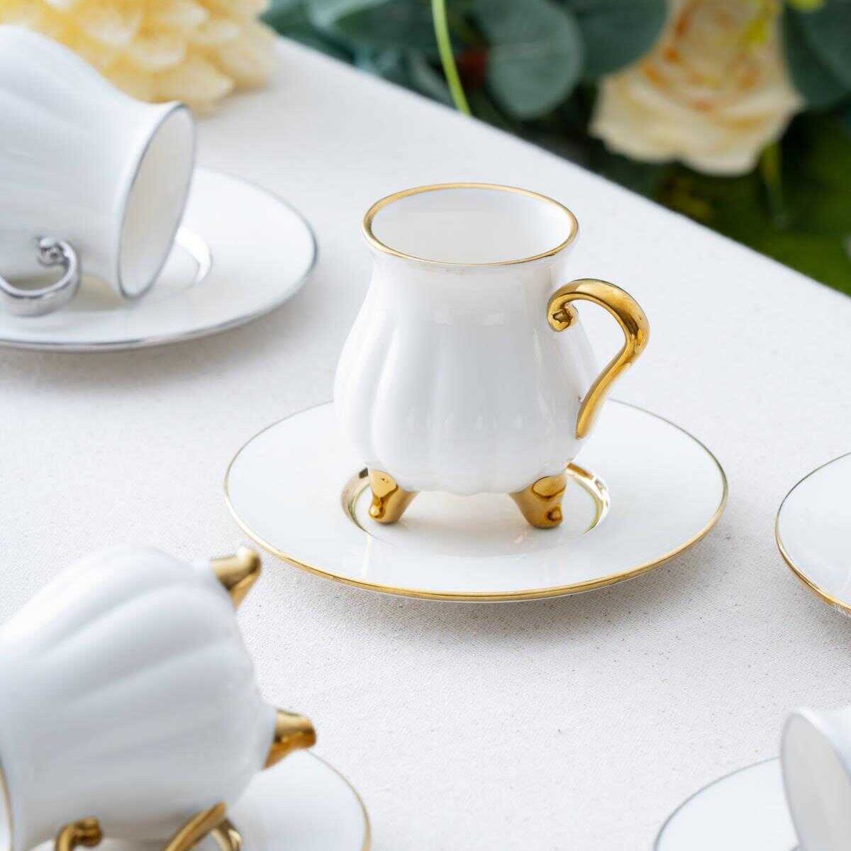 Acar Felix 6 Kişilik Kahve Fincanı Takımı - 90 ml