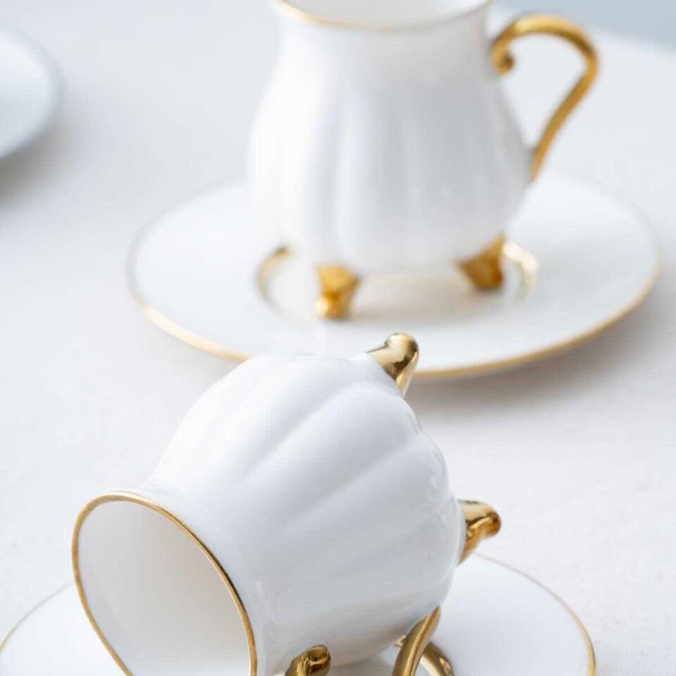 Acar Felix 6 Kişilik Kahve Fincanı Takımı - 90 ml