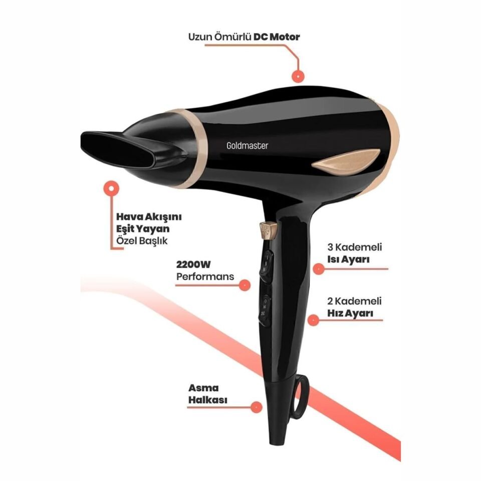 Goldmaster Gala In-6138 Saç Kurutma Makinesi