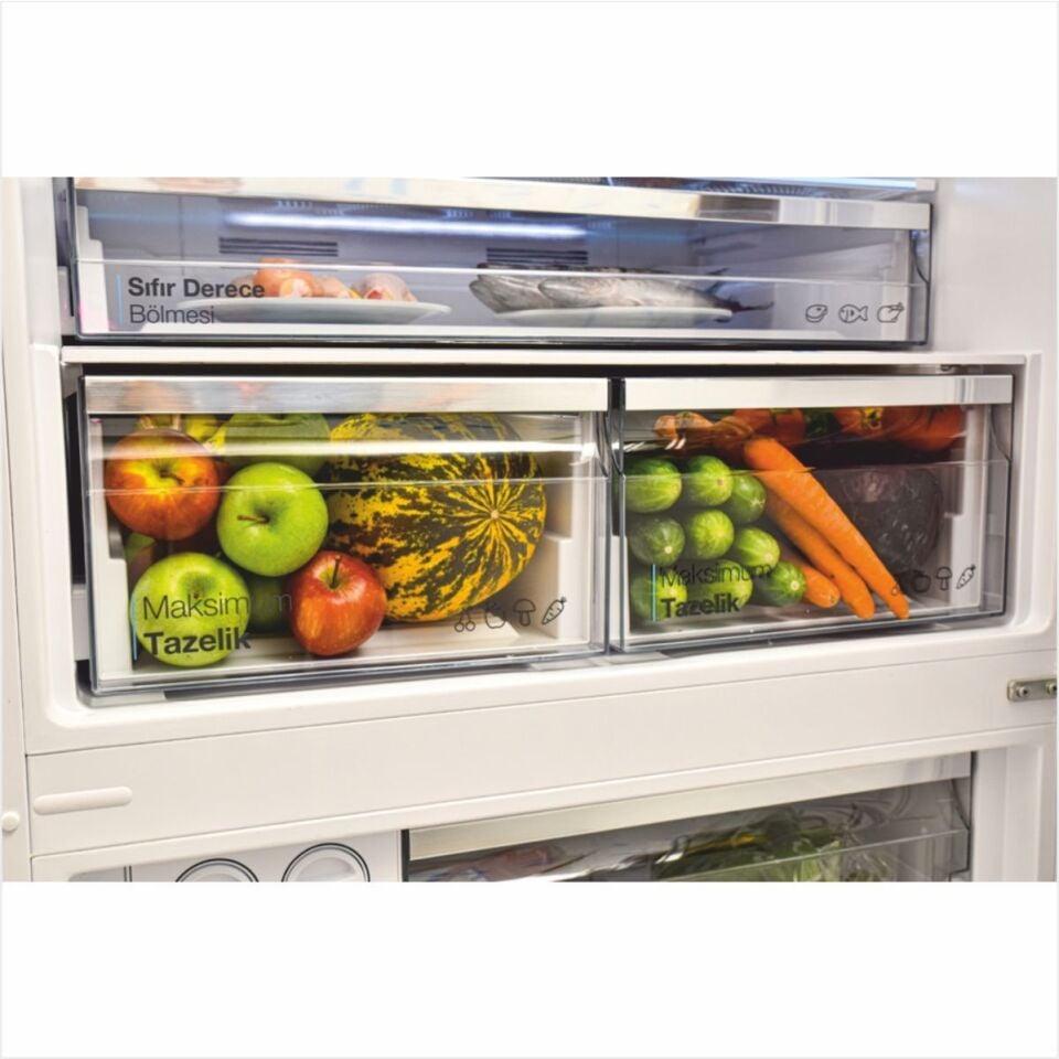 Vestel NFK64012 E GI PRO WIFI No-Frost Kombi Buzdolabı