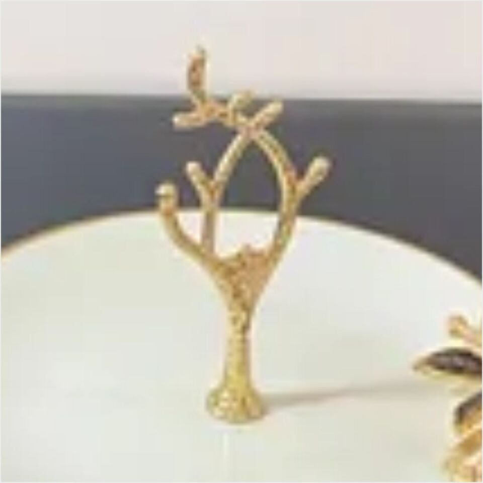 Alyum Home Kurabiyelik 2 Katlı Siyah Çiçek