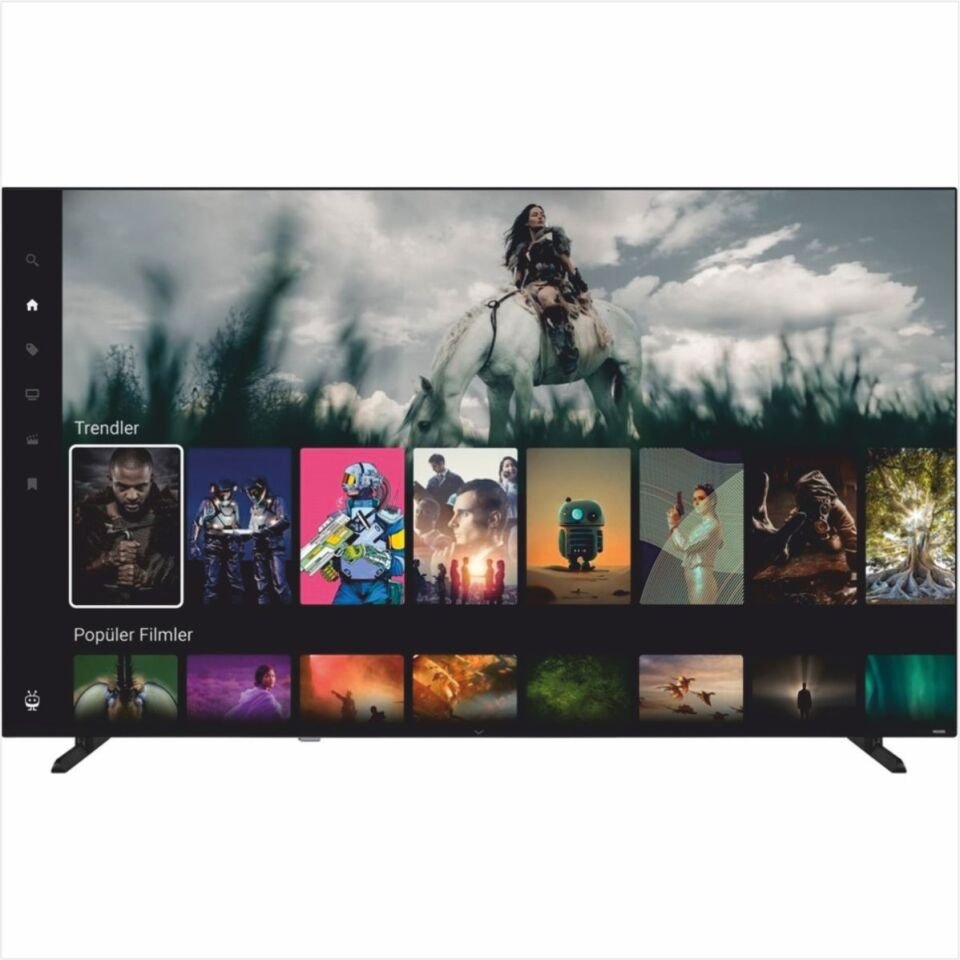 Vestel 65QT9850 4K Ultra HD 65'' 164 Ekran Uydu Alıcılı Smart QLED TV