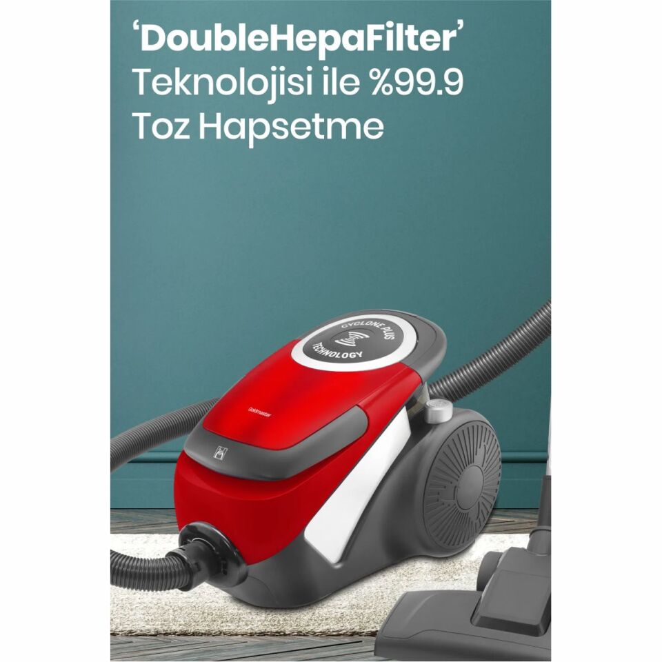 Goldmaster GM-7557 Dinamik Cyclone Plus 900 W Toz Torbasız Süpürge