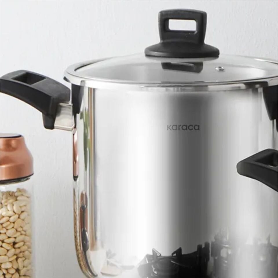 Karaca Breve 6+8 Lt Düdüklü Set