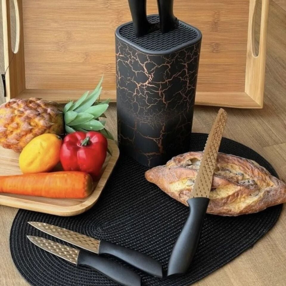 Arow Dc.Tr-3495 Bakır Dıamond 6 Lı Bıçak