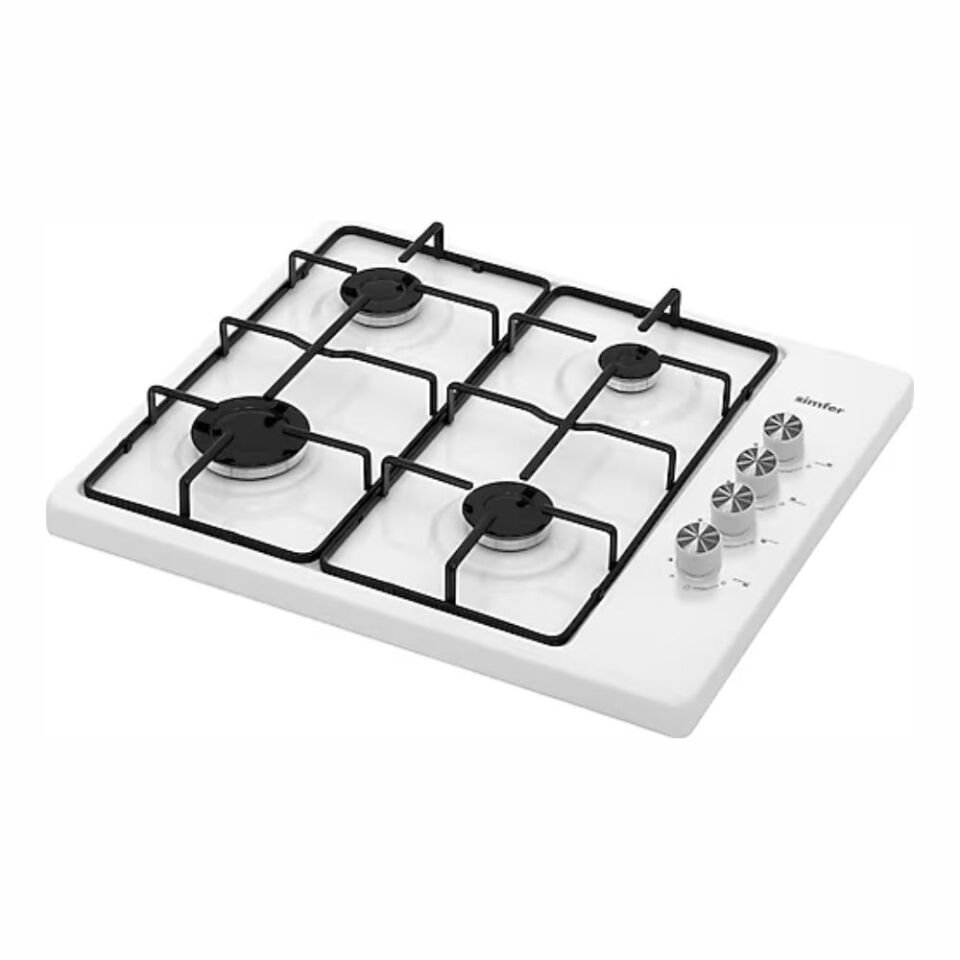 Simfer 3011 Lpg Beyaz Set Üstü Ocak
