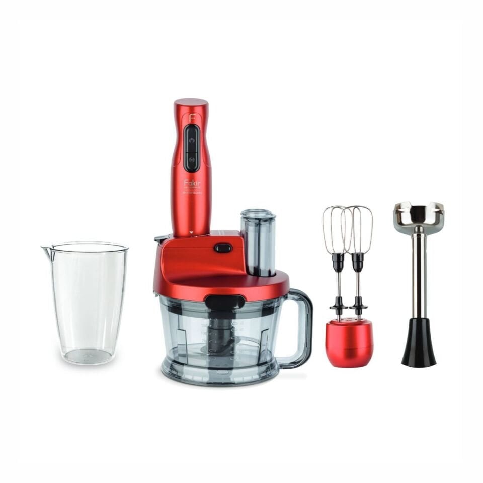 Fakir Mr.Chef Quadro Rouge 1000 W Blender Seti