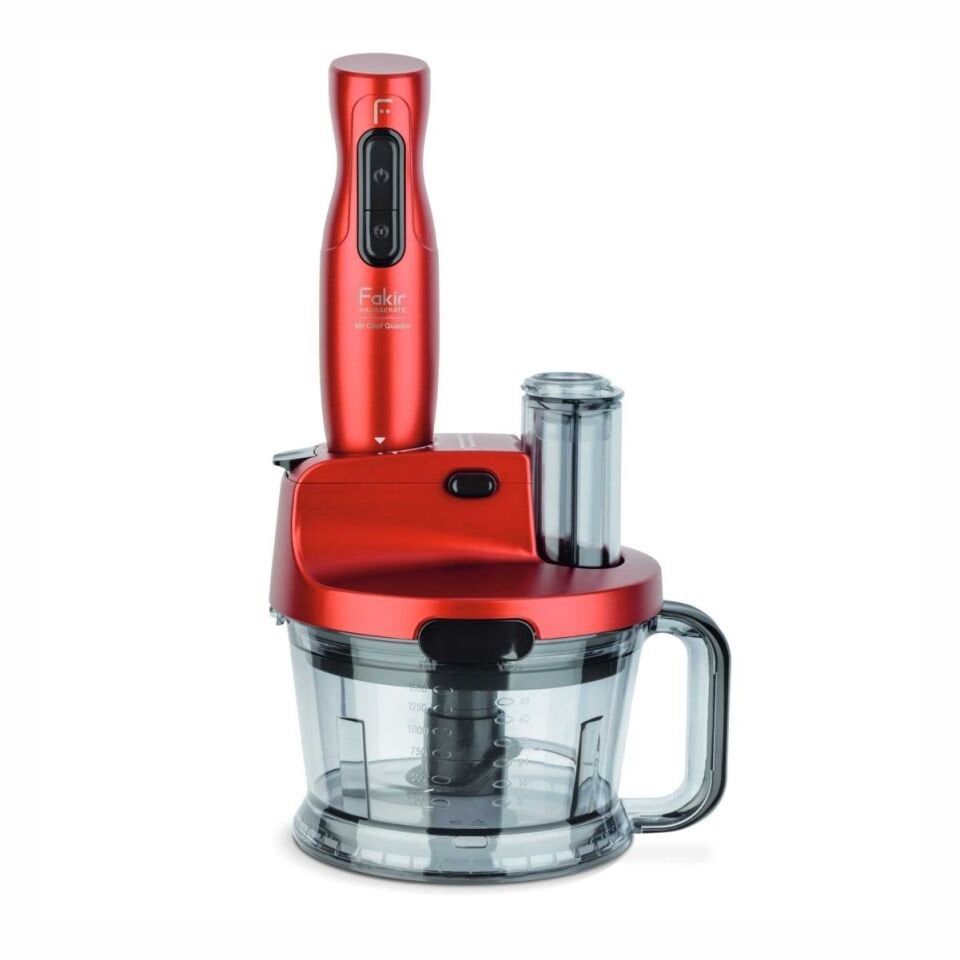 Fakir Mr.Chef Quadro Rouge 1000 W Blender Seti