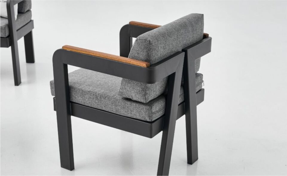 Terazzi Atlantis 2+1+1 Ireco Sehpalı Çay Seti