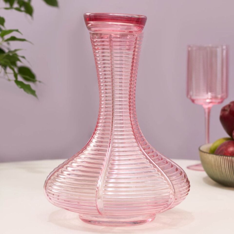 Karaca Liebe 25 Parça Bardak Seti Pembe
