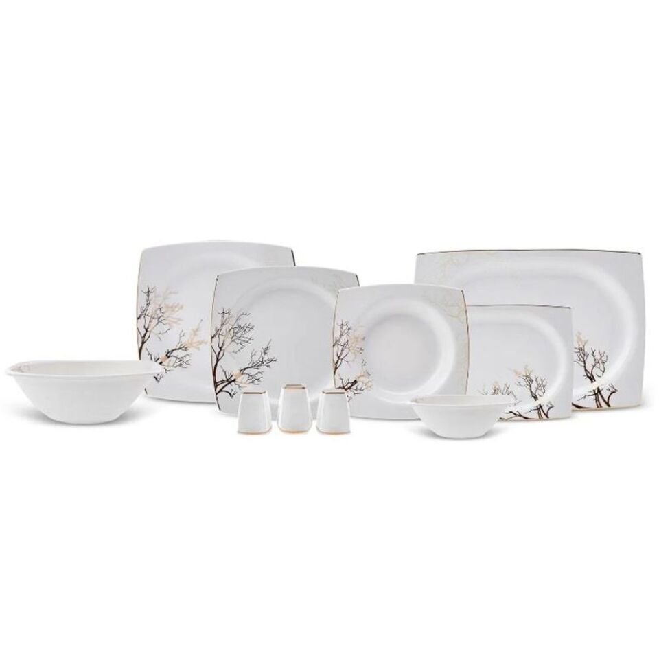 Karaca New Autumn 57 Parça Yemek Takımı Nb Kare