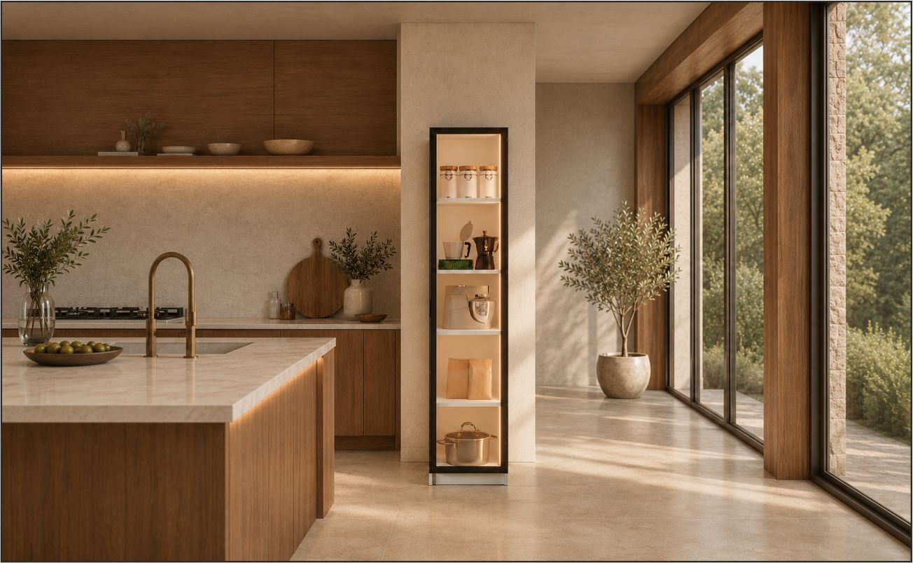 OTRİS OREA TEK KAPAK KAHVE KÖŞESİ -P1233