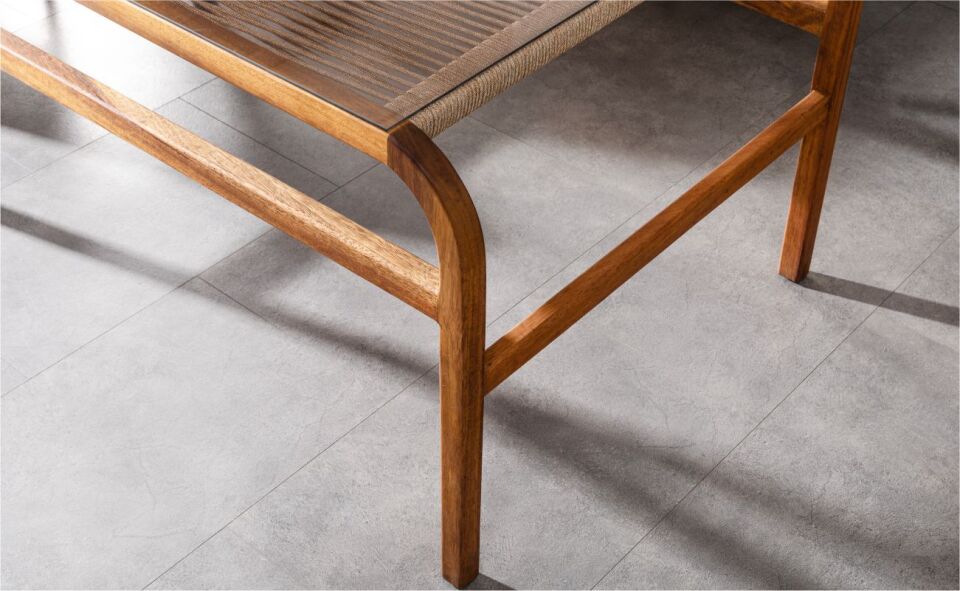 Terazzi Evora Plus 3+1+1 Cam Sehpalı Oturma Grubu Ceviz