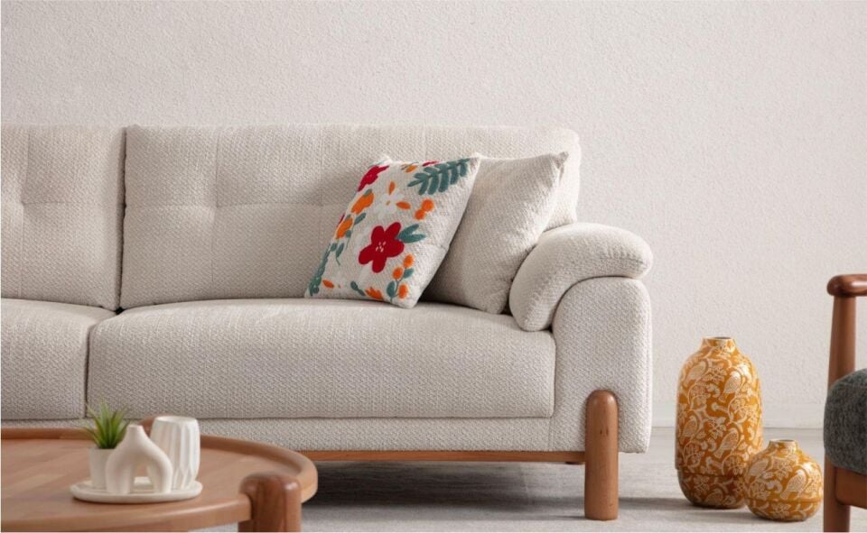 Desede Pera Koltuk Takımı 3+3 Alvito 6302/ 1+1 Alvito6710