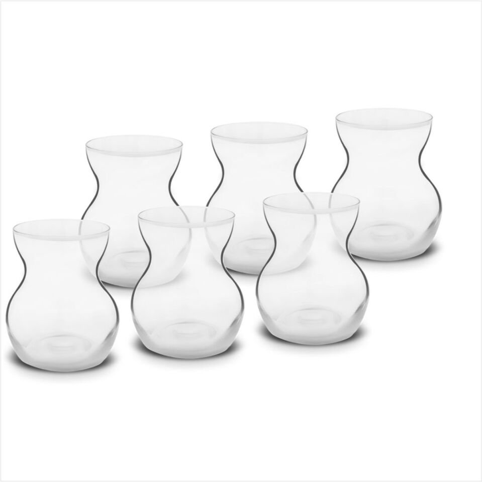 KARACA GÖBEKLİTEPE 6'LI ÇAY BARDAĞI SETİ