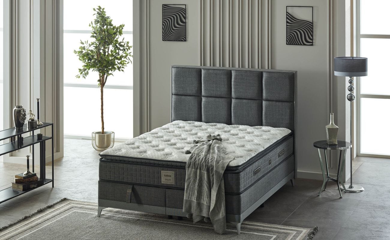 SÜSLER VERSAY160X200 YATAK RUBAN LACİVERT