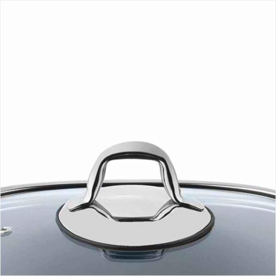 SCHAFER GASTRONOMİE MASTER SERAMİK DERİN TENCERE 24CM-SİYAH/GRİ