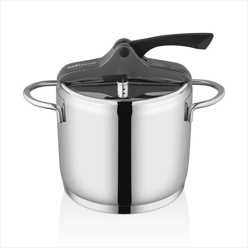 SAFINOX VISION DÜDÜKLÜ TENCERE 10 LT - TEL KULP