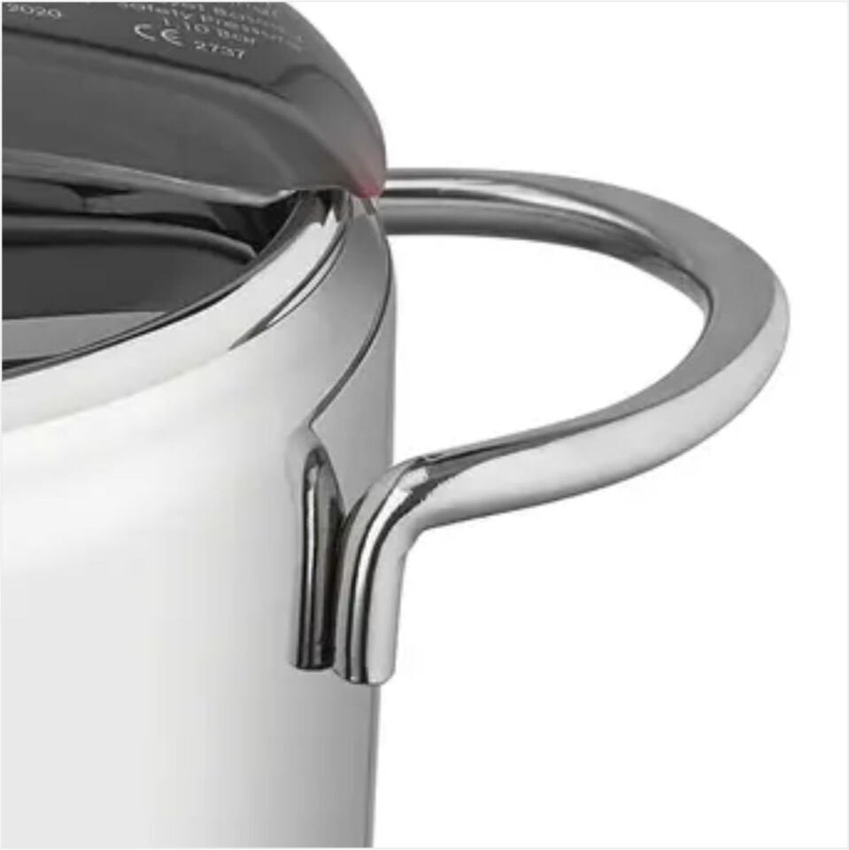 SAFINOX VISION DÜDÜKLÜ TENCERE 10 LT - TEL KULP