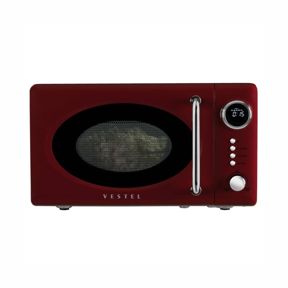 Vestel MD 20 YD Retro Bordo Mikrodalga Fırın