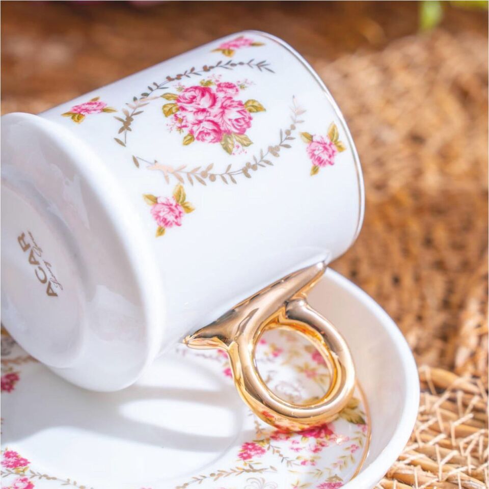 Acar Mxg-07171/6 Orleans 6 Lı Kahve Fincan Takımı