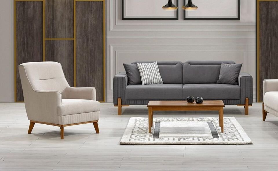 Bulut Koltuk Takımı 3+1+1 S-126/ 3 Lü S-125