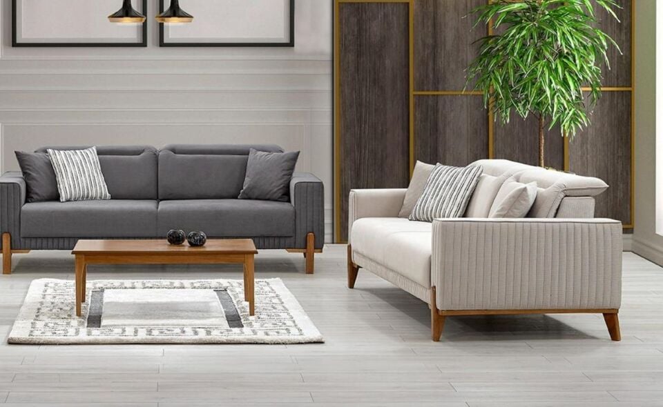 Bulut Koltuk Takımı 3+1+1 S-126/ 3 Lü S-125