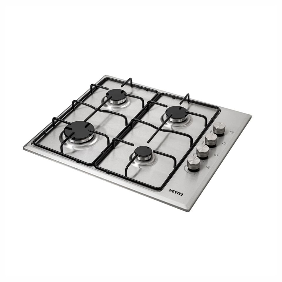 Vestel AO-6004 YX-DG 60 cm 4 Gözü Gazlı Ankastre Ocak