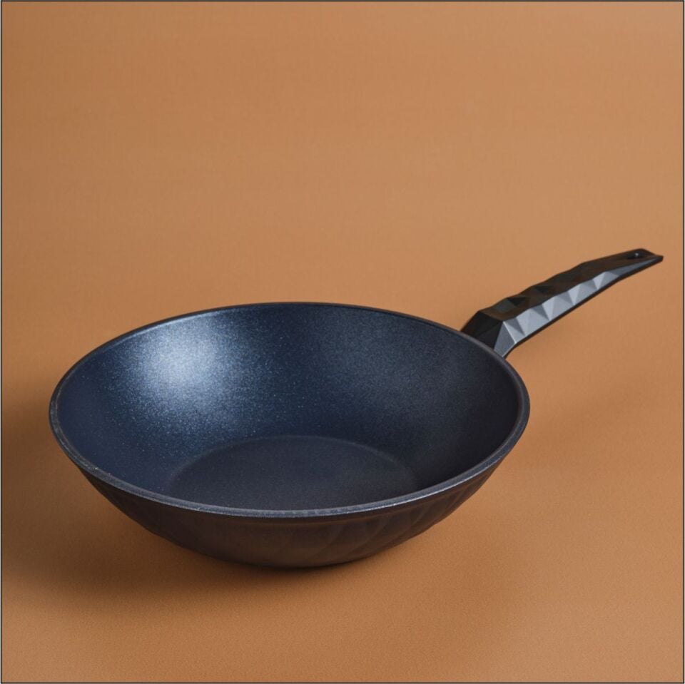 KARACA BİODİAMOND ANTİBAKTERİYEL KULP WOK TAVA 28 CM