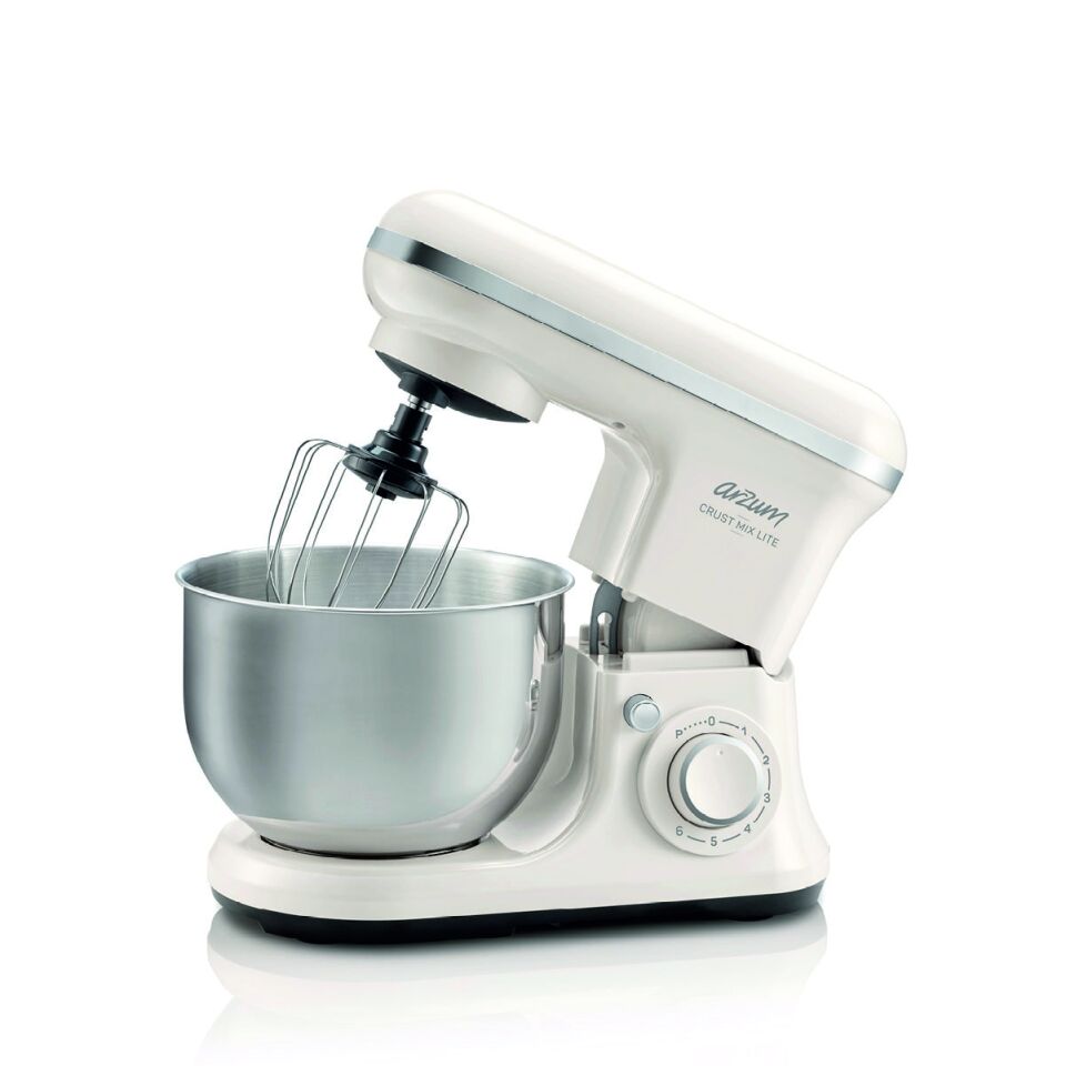 Arzum Crust Mix Lite AR1189 1500 W Beyaz 5 lt Stand Mikser