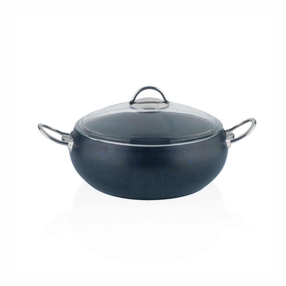 Schafer Jupiter Lacivert 8 Parça Granit Tencere Seti