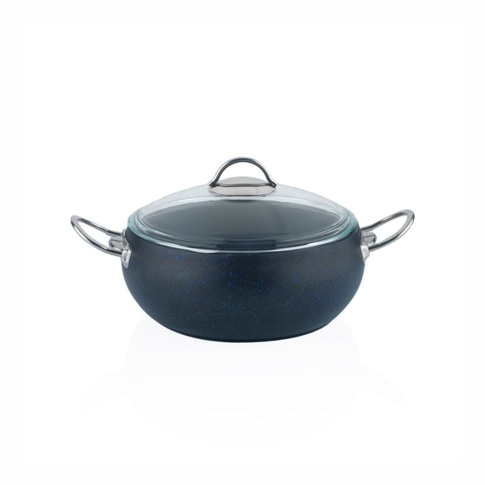 Schafer Jupiter Lacivert 8 Parça Granit Tencere Seti