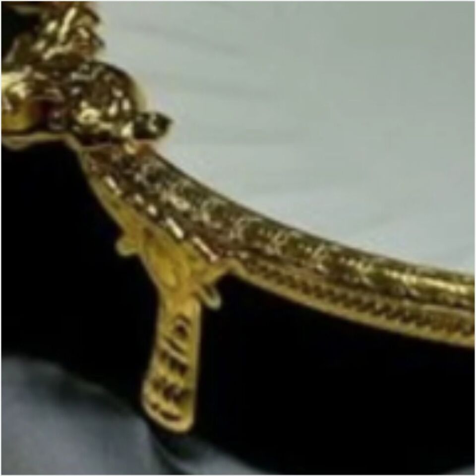 REKABET  PCL 029 ELEGANCE YUV.SUNUM TABAK GOLD 41 CM
