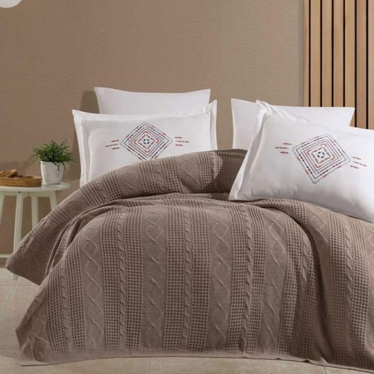 Özdilek Battaniye Prestıj Kemık Çift Kişilik Kutu