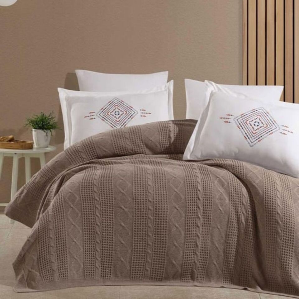 Özdilek Battaniye Prestıj Kemık Çift Kişilik Kutu