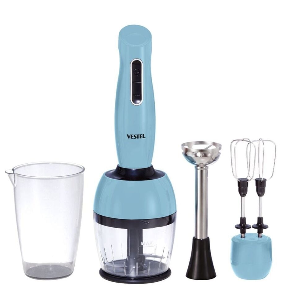 Vestel Tarçın 7500 El Blender Seti Düş Mavisi