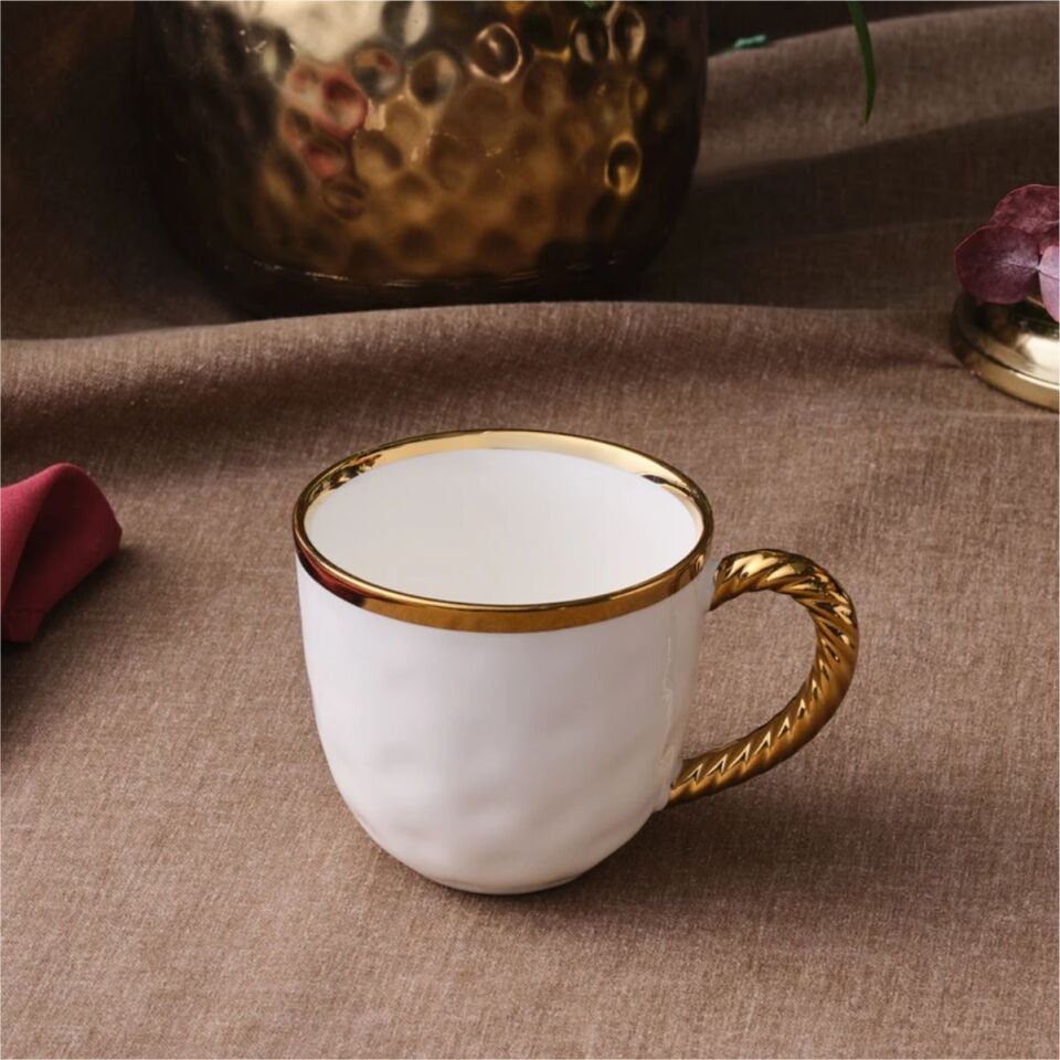 Karaca Goldest Kupa 350Ml, Gold