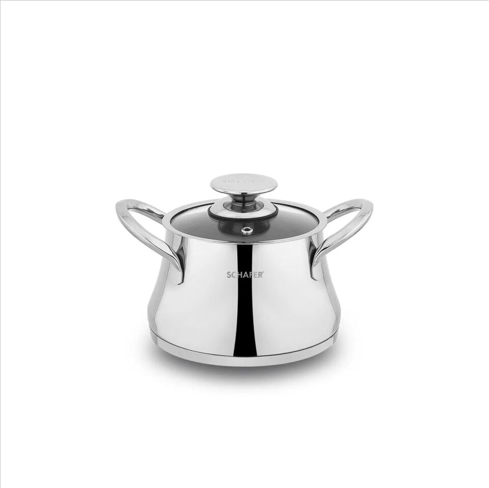 Schafer Caldron Çelik Çeyiz Seti 18 Parça-Inox