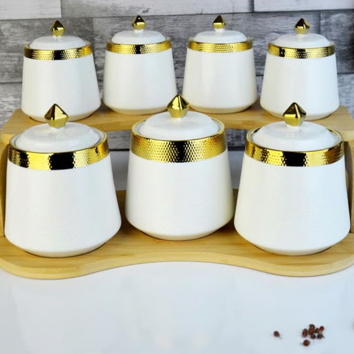 Şener P/Por-101689 Paçi-Taliya 8Li Por.Kavanoz Seti