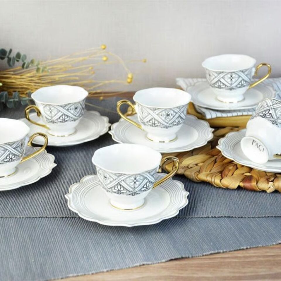 Şener Por-101804Paçi-Valeria Por.6Lı Kahve Fincanı