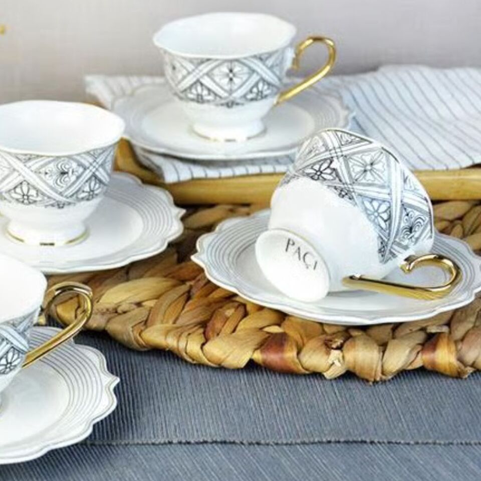 Şener Por-101804Paçi-Valeria Por.6Lı Kahve Fincanı