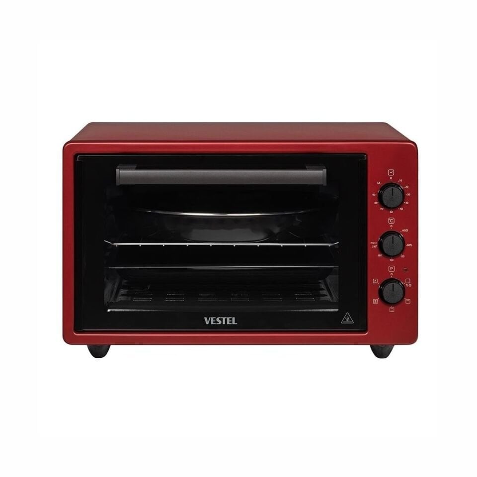 Vestel MF 42 MK Kırmızı 42 lt Mini Fırın