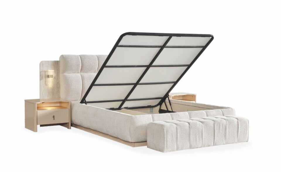 Lizbon Bazalı Karyola