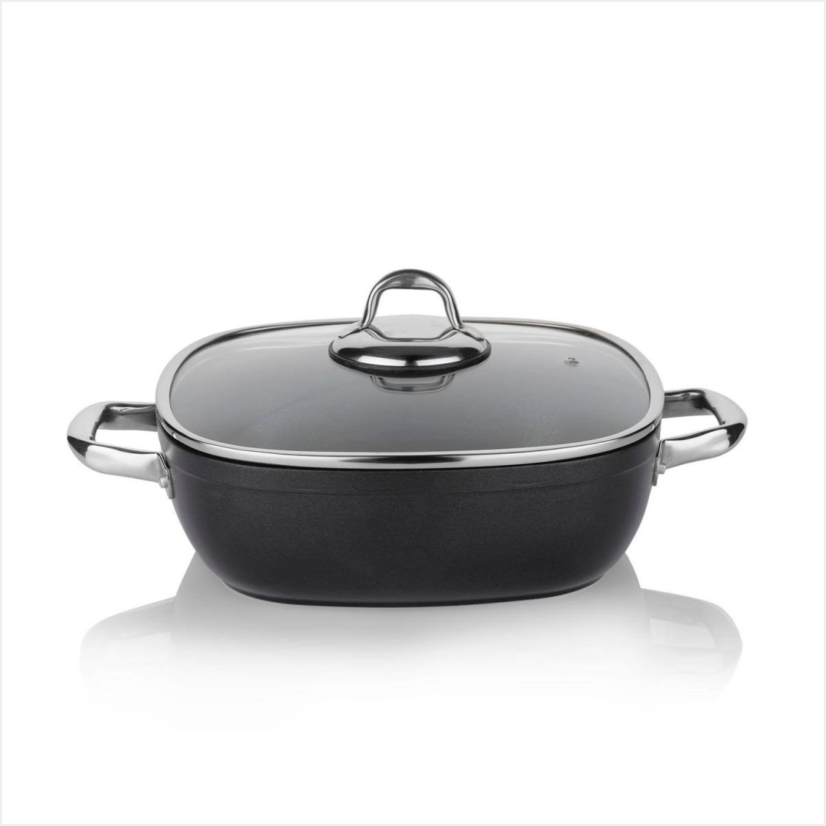 Schafer Gastronomıe Master Granit B.Tencere-26 Cm Siyah