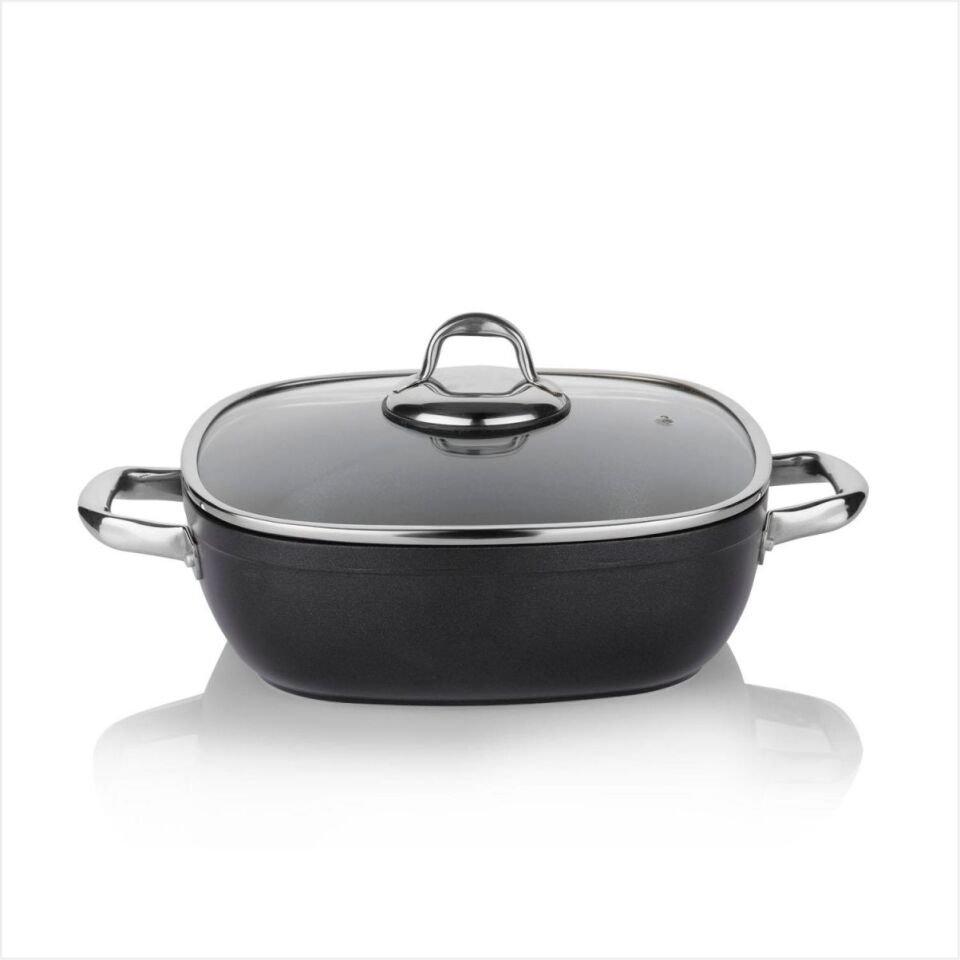 Schafer Gastronomıe Master Granit B.Tencere-26 Cm Siyah