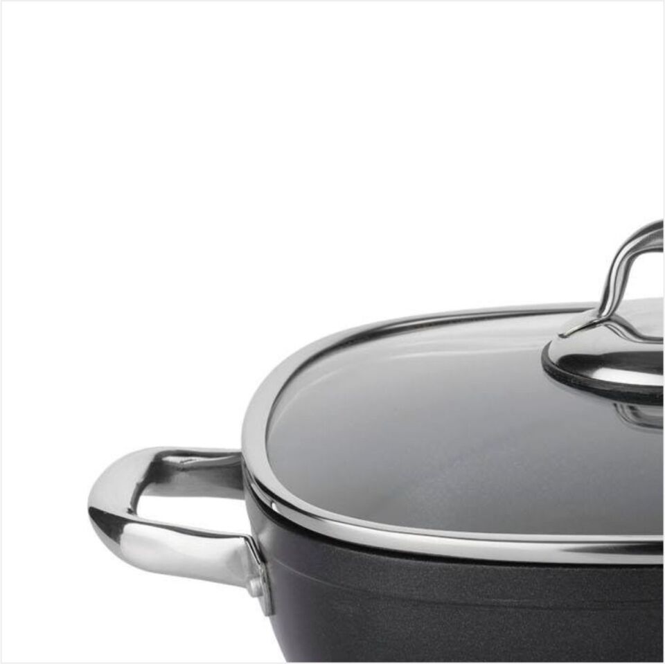 Schafer Gastronomıe Master Granit B.Tencere-26 Cm Siyah