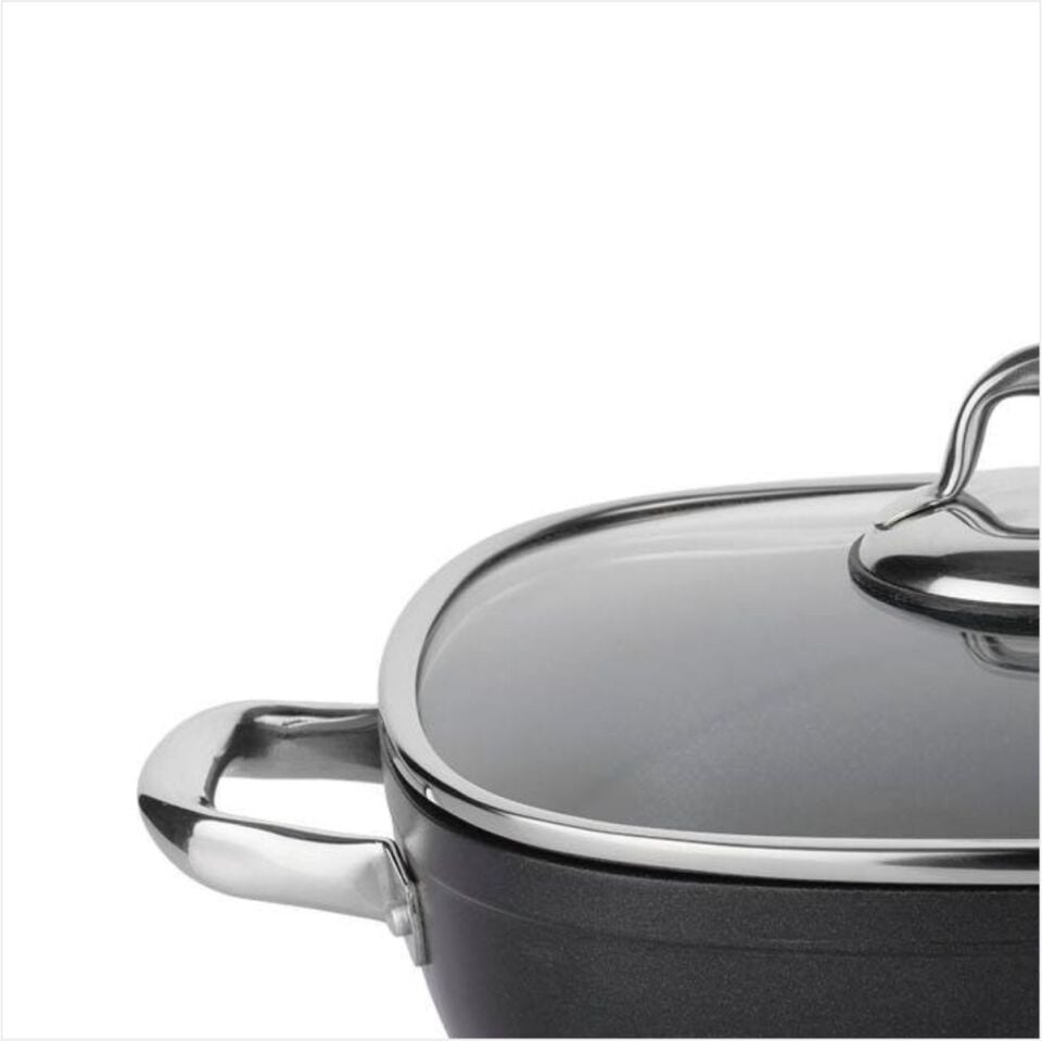 Schafer Gastronomıe Master Granit B.Tencere-26 Cm Siyah